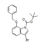1-Boc-7-(benzyloxy)-3-bromoindole