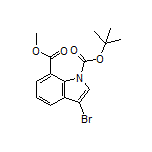 Methyl 1-Boc-3-bromoindole-7-carboxylate