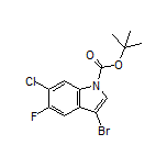 1-Boc-3-bromo-6-chloro-5-fluoroindole