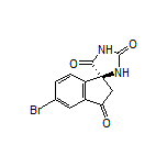(S)-5’-Bromospiro[imidazolidine-4,1’-indene]-2,3’,5(2’H)-trione