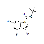 1-Boc-3-bromo-6-chloro-4-fluoroindole