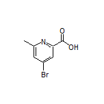 4-Bromo-6-methylpyridine-2-carboxylic Acid