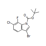 1-Boc-3-bromo-6-chloro-7-fluoroindole