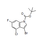 1-Boc-3-bromo-4-chloro-6-fluoroindole
