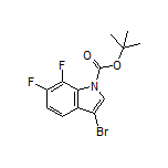 1-Boc-3-bromo-6,7-difluoroindole