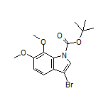 1-Boc-3-bromo-6,7-dimethoxyindole