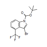 1-Boc-3-bromo-4-(trifluoromethyl)indole