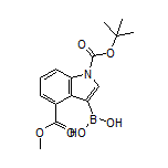 1-Boc-4-(methoxycarbonyl)indole-3-boronic Acid