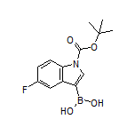 1-Boc-5-fluoroindole-3-boronic Acid