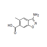 3-Amino-5-methylbenzo[d]isoxazole-6-carboxylic Acid
