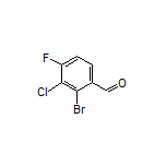2-Bromo-3-chloro-4-fluorobenzaldehyde
