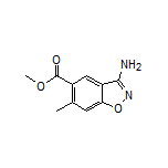 Methyl 3-Amino-6-methylbenzo[d]isoxazole-5-carboxylate