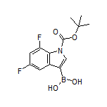 1-Boc-5,7-difluoroindole-3-boronic Acid