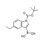 1-Boc-5-ethylindole-3-boronic Acid