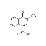 2-Cyclopropyl-1-oxo-1,2-dihydroisoquinoline-4-carboxylic Acid