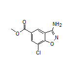 Methyl 3-Amino-7-chlorobenzisoxazole-5-carboxylate