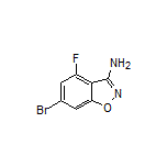 3-Amino-6-bromo-4-fluorobenzisoxazole