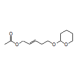 (E)-5-[(Tetrahydro-2H-pyran-2-yl)oxy]-2-penten-1-yl Acetate
