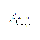 4-Chloro-5-methoxy-2-(methylsulfonyl)pyrimidine