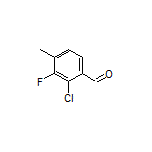 2-Chloro-3-fluoro-4-methylbenzaldehyde