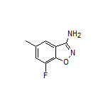 3-Amino-7-fluoro-5-methylbenzisoxazole