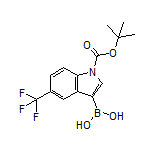 1-Boc-5-(trifluoromethyl)indole-3-boronic Acid