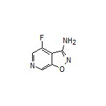 3-Amino-4-fluoroisoxazolo[5,4-c]pyridine