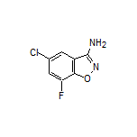 3-Amino-5-chloro-7-fluorobenzisoxazole