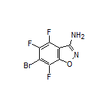 3-Amino-6-bromo-4,5,7-trifluorobenzisoxazole