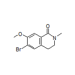 6-Bromo-7-methoxy-2-methyl-3,4-dihydroisoquinolin-1(2H)-one