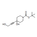 1-Boc-4-(3-hydroxy-1-propyn-1-yl)piperidin-4-ol