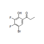 1-(5-Bromo-3,4-difluoro-2-hydroxyphenyl)-1-propanone
