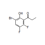 1-(3-Bromo-5,6-difluoro-2-hydroxyphenyl)-1-propanone