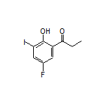 1-(5-Fluoro-2-hydroxy-3-iodophenyl)-1-propanone
