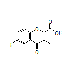 6-Iodo-3-methyl-4-oxo-4H-chromene-2-carboxylic Acid