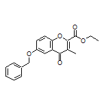 Ethyl 6-(Benzyloxy)-3-methyl-4-oxo-4H-chromene-2-carboxylate