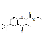 Ethyl 6-(tert-Butyl)-3-methyl-4-oxo-4H-chromene-2-carboxylate
