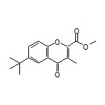 Methyl 6-(tert-Butyl)-3-methyl-4-oxo-4H-chromene-2-carboxylate