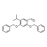 2,4-Bis(benzyloxy)-5-isopropylbenzaldehyde