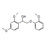 1-(2,4-Dimethoxyphenyl)-2-(2-methoxyphenoxy)ethanol
