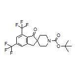 1’Boc-1-oxo-5,7-bis(trifluoromethyl)-1,3-dihydrospiro[indene-2,4’-piperidine]
