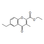 Ethyl 6-Ethyl-3-methyl-4-oxo-4H-chromene-2-carboxylate