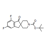 1’-Boc-5,7-difluoro-1-oxo-1,3-dihydrospiro[indene-2,4’-piperidine]