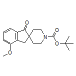 1’-Boc-4-methoxy-1-oxo-1,3-dihydrospiro[indene-2,4’-piperidine]