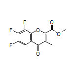 Methyl 6,7,8-Trifluoro-3-methyl-4-oxo-4H-chromene-2-carboxylate