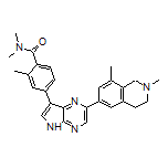 4-[2-(2,8-Dimethyl-1,2,3,4-tetrahydroisoquinolin-6-yl)-5H-pyrrolo[2,3-b]pyrazin-7-yl]-N,N,2-trimethylbenzamide