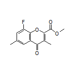 Methyl 8-Fluoro-3,6-dimethyl-4-oxo-4H-chromene-2-carboxylate