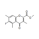 Methyl 6-Iodo-3,5,7-trimethyl-4-oxo-4H-chromene-2-carboxylate