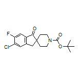 1’-Boc-5-chloro-6-fluoro-1-oxo-1,3-dihydrospiro[indene-2,4’-piperidine]