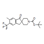1’-Boc-6-methyl-1-oxo-5-(trifluoromethyl)-1,3-dihydrospiro[indene-2,4’-piperidine]